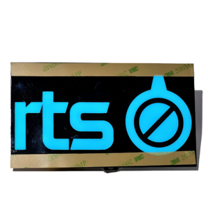 Illuminated car sign